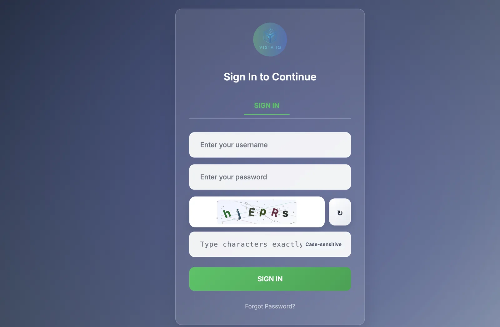 VistaIQ Owner Command Centre dashboard